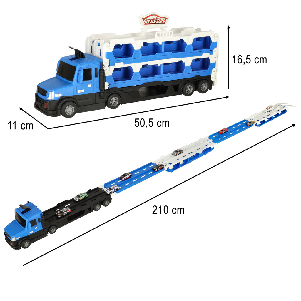 Saliekamā transportiera kravas automašīna XXL zila | EcoToys