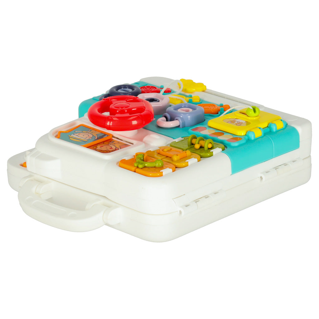 Montessori sensorā tāfele “Lācītis” XXL ar gaismām un skaņām | EcoToys