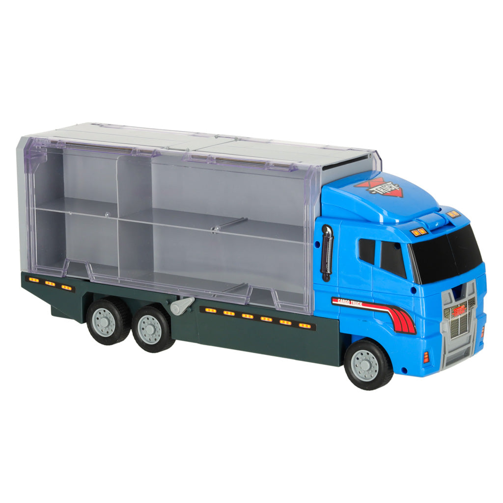 Autotransportieris ar 6 metāla policijas mašīnām | EcoToys