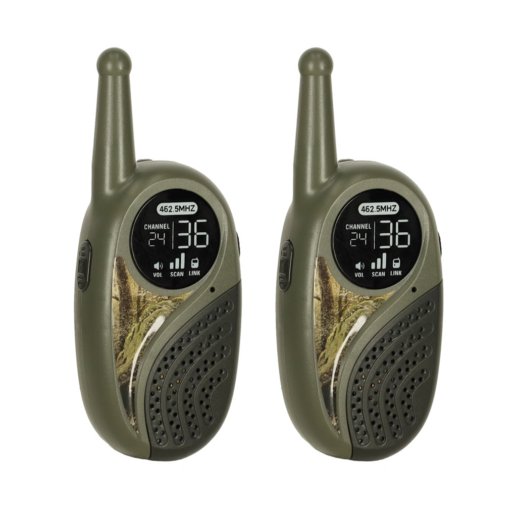 Walkie Talkie ratiņu komplekts ar PBX bērniem haki krāsā | EcoToys