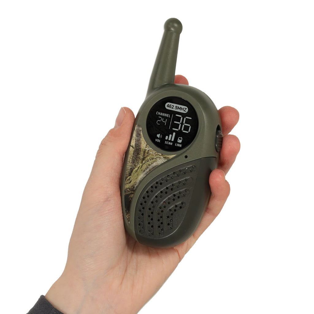 Walkie Talkie ratiņu komplekts ar PBX bērniem haki krāsā | EcoToys