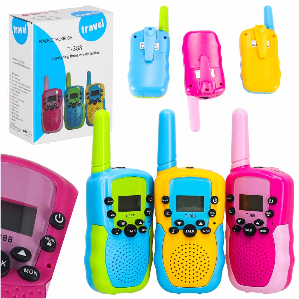 Bērnu rācijas, 3 gab. komplekts | EcoToys