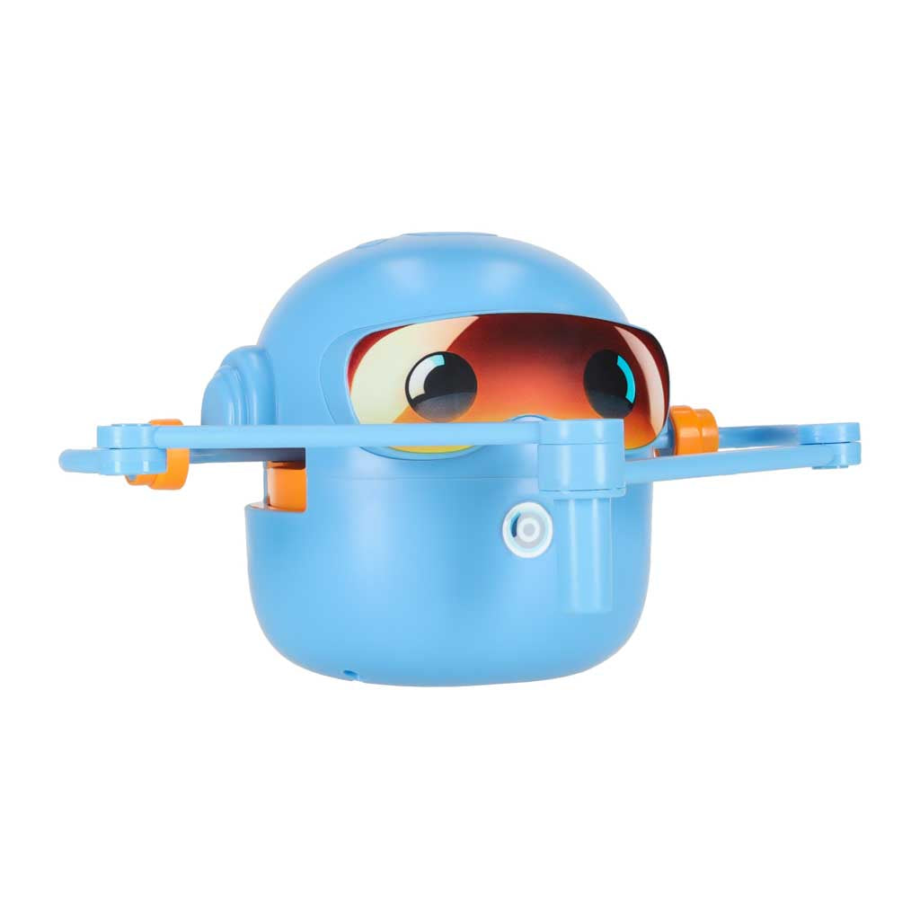 Interaktīvs robots, kas māca zīmēt, ar flomāsteriem, zils | EcoToys