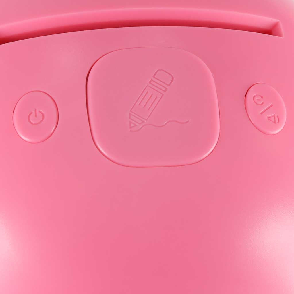 Interaktīvs robots, kas māca zīmēt, ar flomāsteriem, rozā | EcoToys