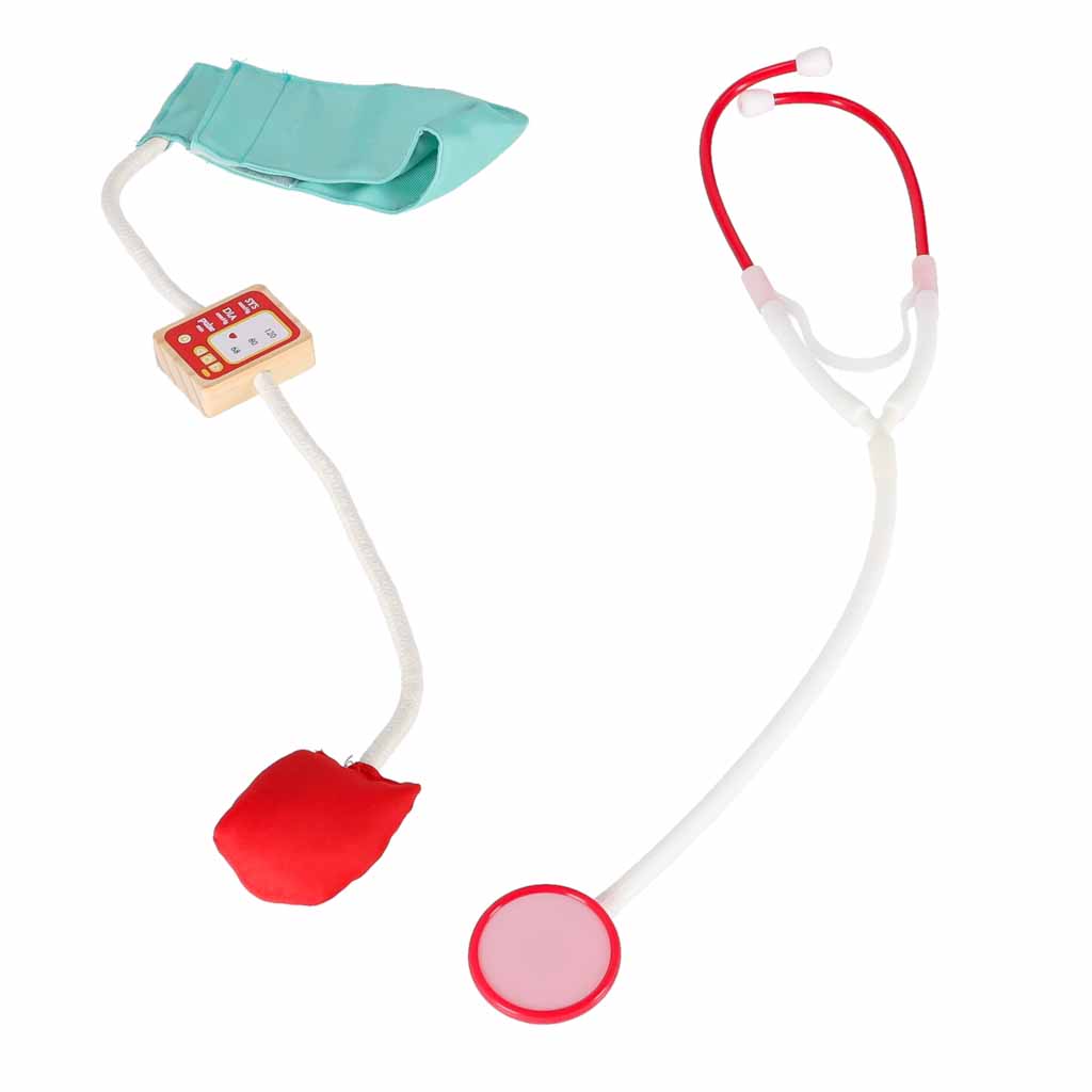 Koka ārsta komplekts bērniem – ārsta soma ar piederumiem | EcoToys