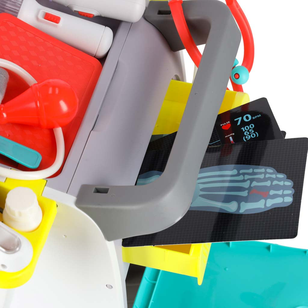 Ārsta stacija medicīniskais komplekts mazais ārsts 34 gab. | EcoToys