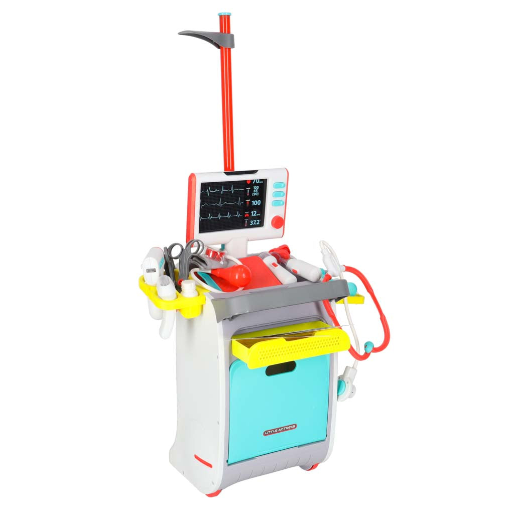 Ārsta stacija medicīniskais komplekts mazais ārsts 34 gab. | EcoToys