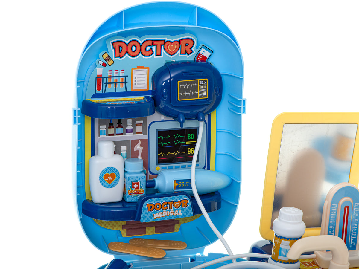 Mazā ārsta komplekts koferī ar 34 piederumiem | EcoToys
