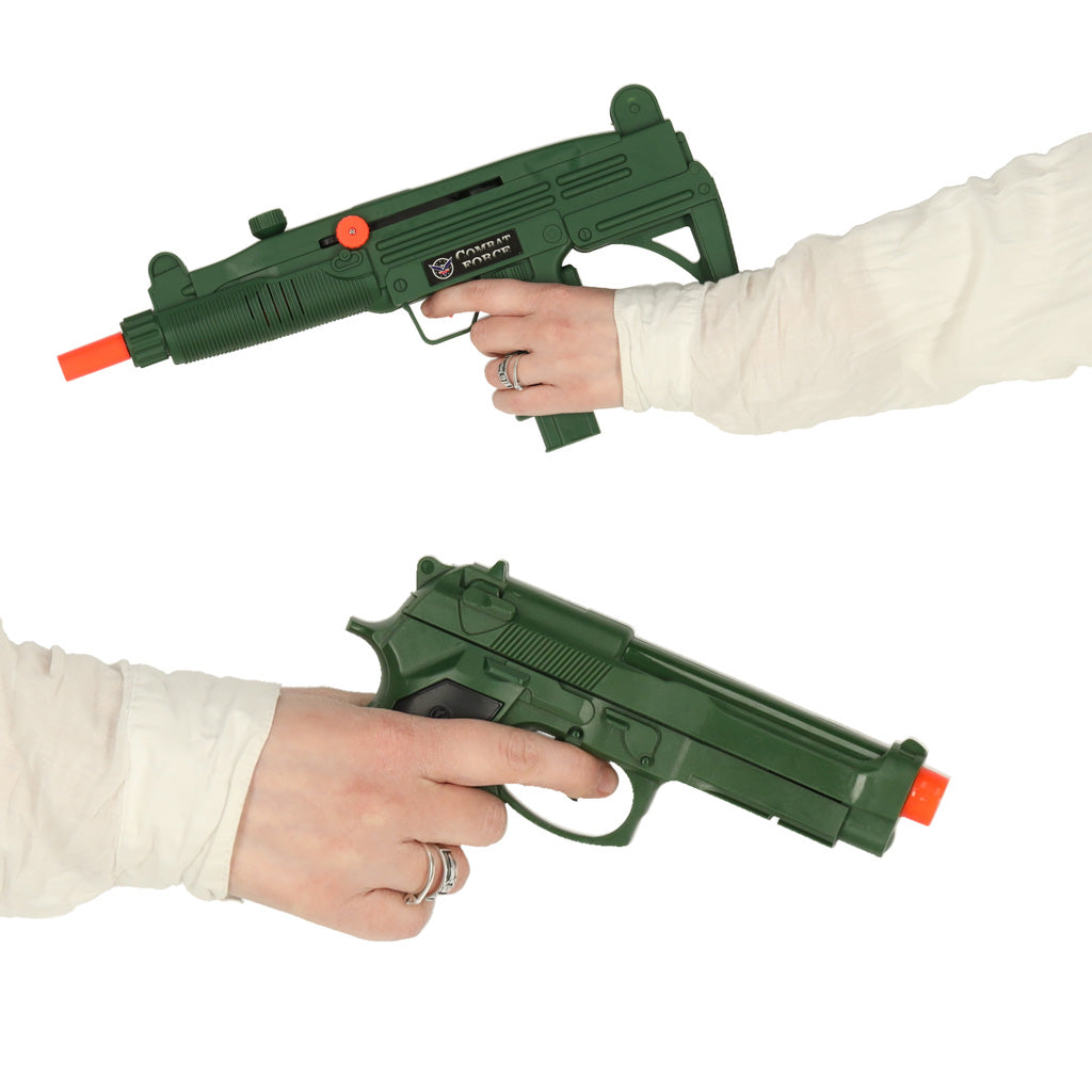 Militārais tērps bērniem ar vesti, šauteni un binokli | EcoToys