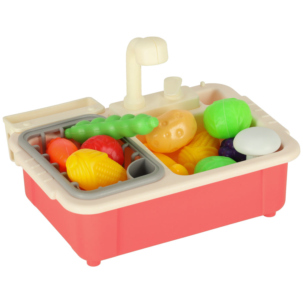 Virtuves izlietne dārzeņu augļu griezējs 54 el. | EcoToys